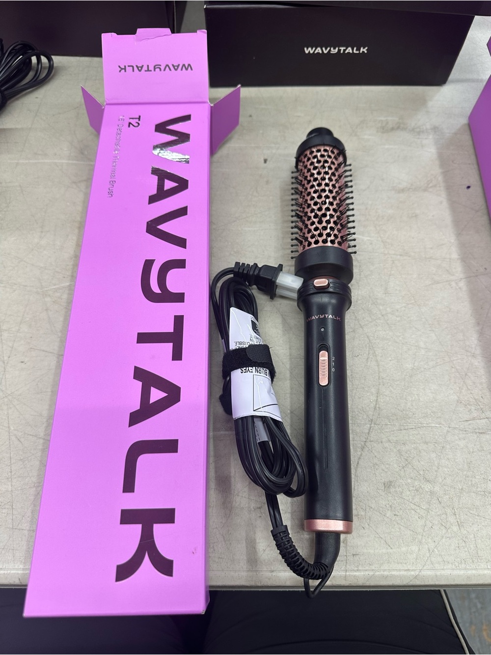 Wavytalk T2 1.5” detachable thermal brush